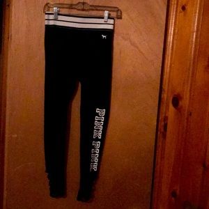 Pink leggings size small